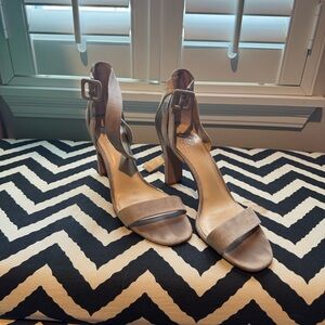 Vince Camuto Suede Strappy Heel